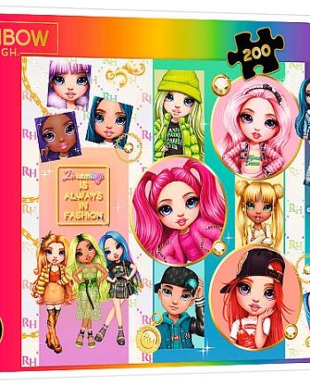 Trefl Puzzle  Puslespil  Rainbow High: Friendship Of Rainbow High  200 Pieces