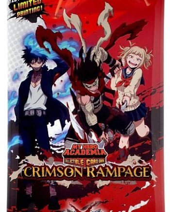 Ufs My Hero Academia Card Game Wave  : Crimson Rampage Booster Pack