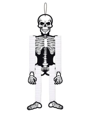 Uhyggelig Halloween Honeycomb  Dekoration Til Halloween  Skelet