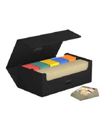 Ultimate Guard Arkhive Flip Case  Multi-deck Box  800  Standard Size Xenoskin Monocolor Black  Sort
