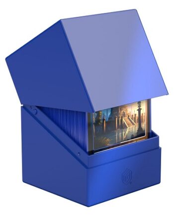 Ultimate Guard Boulder Deck Case  Deck Box  100  Solid Blue
