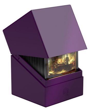 Ultimate Guard Boulder Deck Case  Deck Box  100  Solid Purple