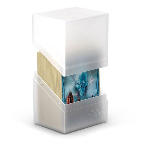 Ultimate Guard Boulder Deck Case  Deck Box  80  Standard Size Frosted