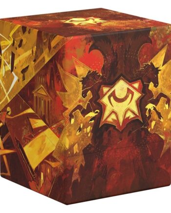 Ultimate Guard Boulder Deck Case  Deck Box  100  Standard Size: Magic: The Gathering Secrets Of Strixhaven: Lorehold