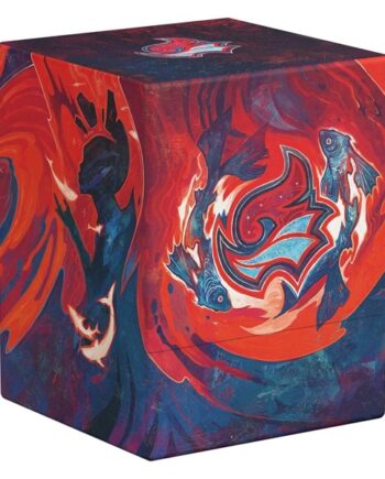 Ultimate Guard Boulder Deck Case  Deck Box  100  Standard Size: Magic: The Gathering Secrets Of Strixhaven: Prismari