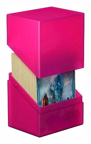 Ultimate Guard Boulder Deck Case  Deck Box  80  Standard Size Rhodonite