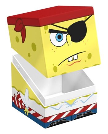 Ultimate Guard Boulder Deck Case  Deck Box  100  Standard Size Squaroes: Spongebob Squarepants: Pirate Spongebob