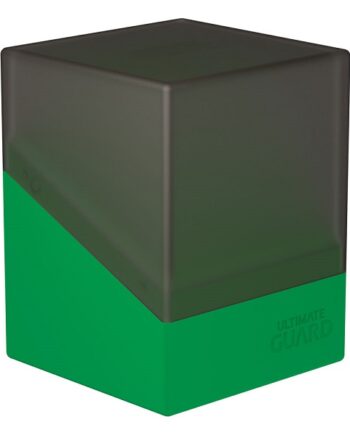 Ultimate Guard Boulder Deck Case  Deck Box  100  Standard Size Synergy Black Green