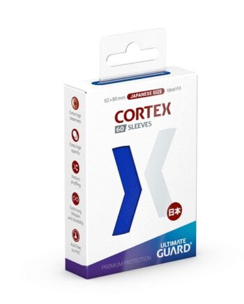 Ultimate Guard Cortex Sleeves  Kortlommer  Japanese Size Blue  Bl 195 165   60 Sleeves