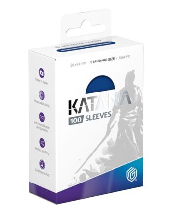 Ultimate Guard Katana Sleeves  Kortlommer  Standard Size Blue Bird  100 Sleeves