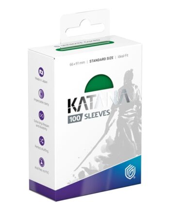 Ultimate Guard Katana Sleeves  Kortlommer  Standard Size Jade Garden  100 Sleeves