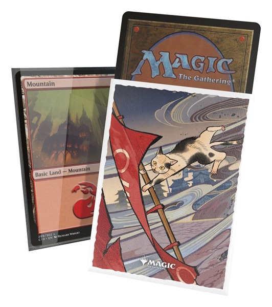 Ultimate Guard Magic: The Gathering Secrets Of Strixhaven: Art Sleeves Blue Mythic  : Cyclonic Rift  Alternate Art