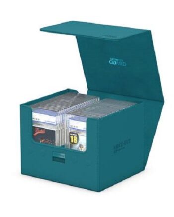 Ultimate Guard Minthive Deck Case  Deck Box  30  Xenoskin Petrol  Petroleumsbl 195 165  Holder 30  Gradede Kort