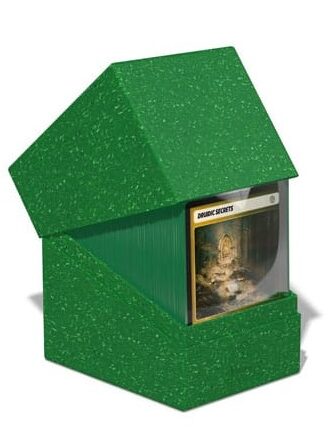 Ultimate Guard: Return To Earth Boulder Deck Case  Deck Box  133  Standard Size Green