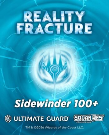 Ultimate Guard Sidewinder Deck Case  Deck Box  100  Standard Size Xenoskin: Magic: The Gathering Reality Fracture: Black Rare
