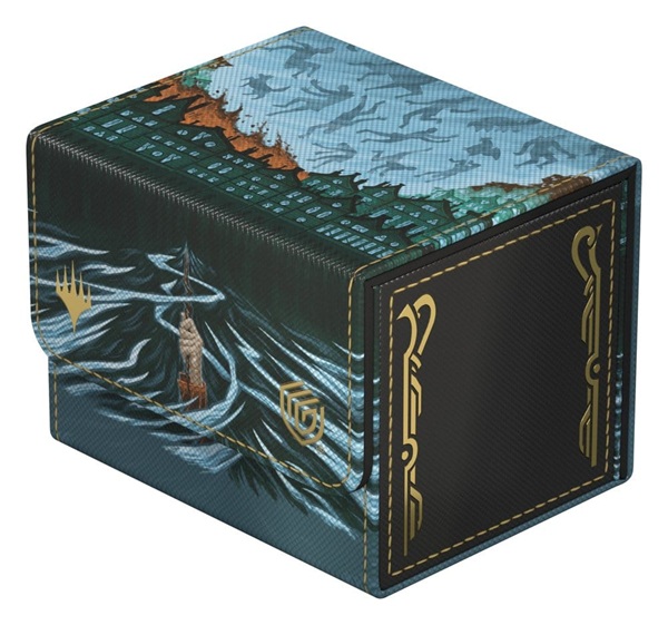 Ultimate Guard Sidewinder Deck Case  Deck Box  100  Standard Size Xenoskin: Magic: The Gathering Secrets Of Strixhaven: Blue Mythic   Cyclonic Rift  Alternate Art