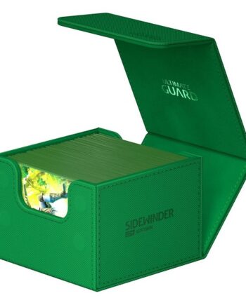 Ultimate Guard Sidewinder Deck Case  Deck Box  133  Standard Size Xenoskin Monocolor Green  Gr 195 184