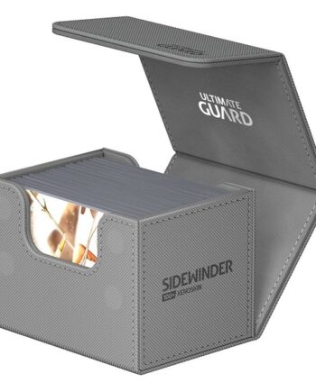 Ultimate Guard Sidewinder Deck Case  Deck Box  100  Standard Size Xenoskin Monocolor Grey  Gr 195 165