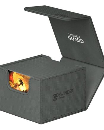 Ultimate Guard Sidewinder Deck Case  Deck Box  133  Standard Size Xenoskin Monocolor Grey  Gr 195 165