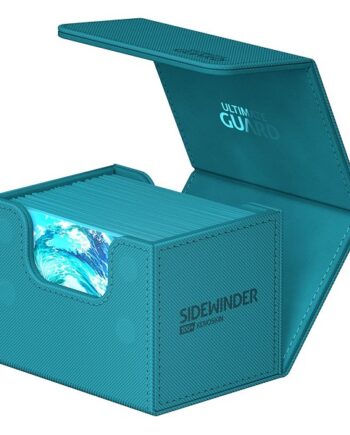 Ultimate Guard Sidewinder Deck Case  Deck Box  100  Standard Size Xenoskin Monocolor Petrol  Petroleumsbl 195 165