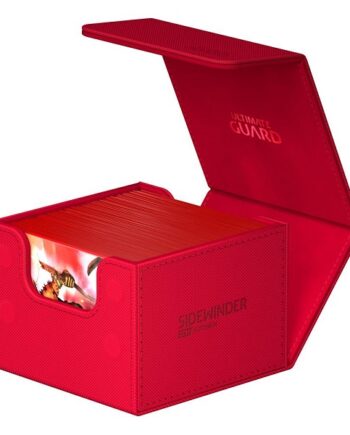 Ultimate Guard Sidewinder Deck Case  Deck Box  133  Standard Size Xenoskin Monocolor Red    195 184