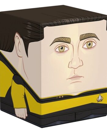 Ultimate Guard Squaroes Boulder Deck Case  Deck Box  100  Standard Size: Star Trek: The Next Generation Data