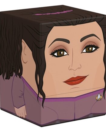 Ultimate Guard Squaroes Boulder Deck Case  Deck Box  100  Standard Size: Star Trek: The Next Generation Deanna Troi