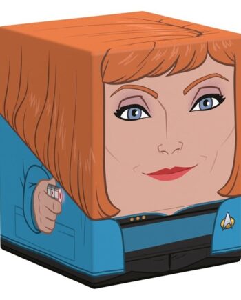 Ultimate Guard Squaroes Boulder Deck Case  Deck Box  100  Standard Size: Star Trek: The Next Generation Dr  Beverly Crusher