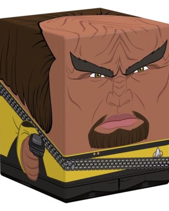 Ultimate Guard Squaroes Boulder Deck Case  Deck Box  100  Standard Size: Star Trek: The Next Generation Worf