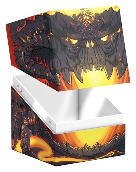 Ultimate Guard Squaroes Boulder Deck Case  Deck Box  100  Standard Size: The Lord Of The Rings: Balrog