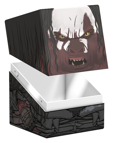 Ultimate Guard Squaroes Boulder Deck Case  Deck Box  100  Standard Size: The Lord Of The Rings: Lurtz