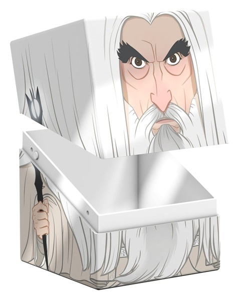 Ultimate Guard Squaroes Boulder Deck Case  Deck Box  100  Standard Size: The Lord Of The Rings: Saruman