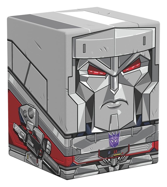 Ultimate Guard Squaroes Boulder Deck Case  Deck Box  100  Standard Size: Transformers: Megatron
