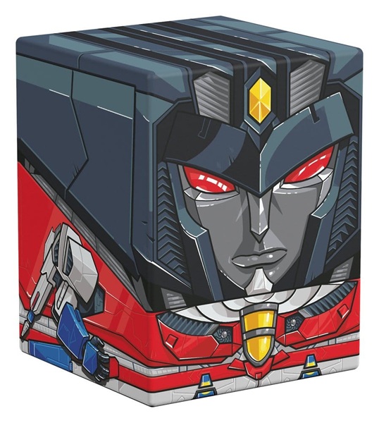 Ultimate Guard Squaroes Boulder Deck Case  Deck Box  100  Standard Size: Transformers: Starscream