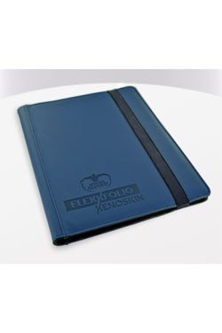 Ultimate Guard  -pocket Flexxfolio 18 Pocket  Mappe  360 Kort  Xenoskin Blue  Blå