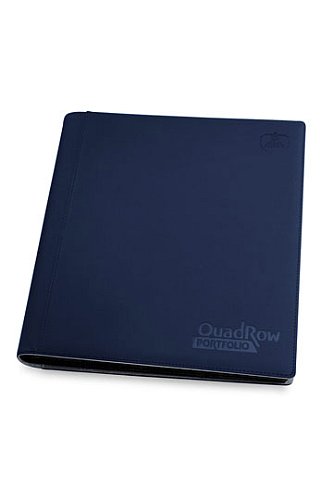 Ultimate Guard 12 24-pocket Quadrow Portfolio Xenoskin Dark Blue  Mørkeblå