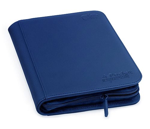 Ultimate Guard    -pocket Zipfolio  Mappe  Holder 160 Kort  Xenoskin Dark Blue  Mørkeblå