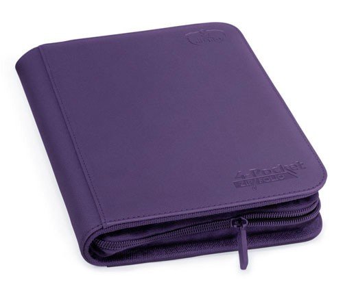 Ultimate Guard    -pocket Zipfolio  Mappe  Holder 160 Kort  Xenoskin Purple  Lilla