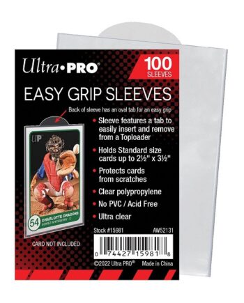 Ultra Pro Easy Grip Standard Size      Quot        Quot  Sleeves  15981