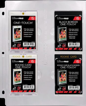 Ultra Pro Mappelommer   Huller One-touch  23pt-100pt   -pocket Sider   Stk  15841