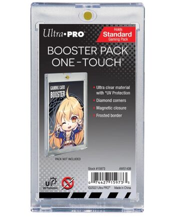 Ultra Pro One-touch Magnetic Holder Booster Pack Standard Size      Quot        Quot  Uv Sleeves   -15973