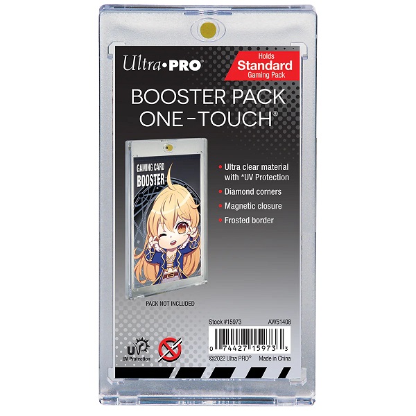 Ultra Pro One-touch Magnetic Holder Booster Pack Standard Size      Quot        Quot  Uv Sleeves   -15973