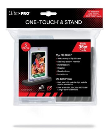 Ultra Pro One-touch Magnetic Holder Standard Size      Quot        Quot  35pt Uv   Stand     Pack Ultra Pro  15770