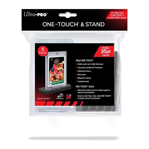 Ultra Pro One-touch Magnetic Holder Standard Size      Quot        Quot  35pt Uv   Stand     Pack Ultra Pro  15770