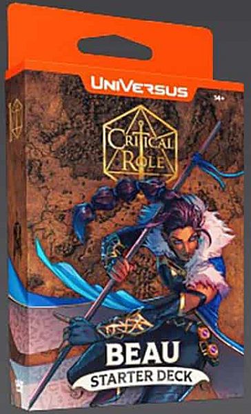 Universus  Ufs  Card Game Critical Role Heroes Of Exandria: Starter Deck: Beau Deck