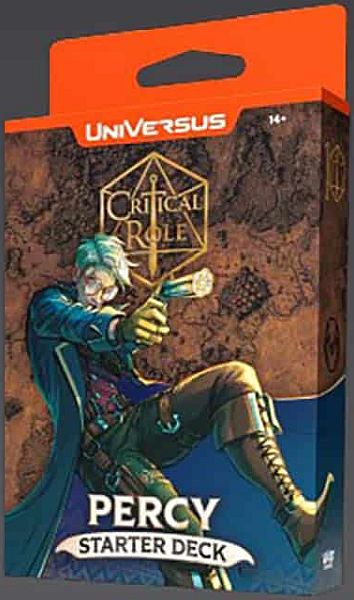 Universus  Ufs  Card Game Critical Role Heroes Of Exandria: Starter Deck: Percy Deck