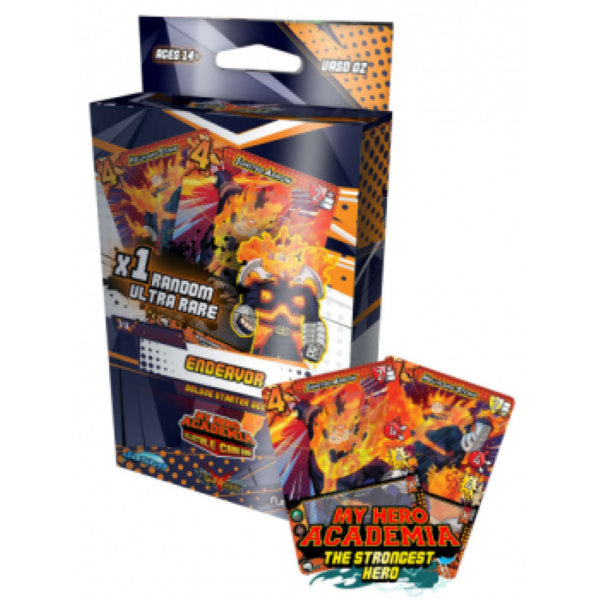 Universus  Ufs  Card Game My Hero Academia Wave  : Heroes Clash Deluxe Starter Deck: Endeavor