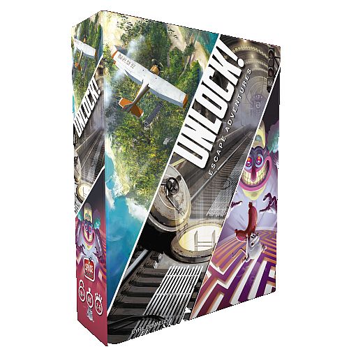 Unlock   : Escape Adventures  Dansk  Cooperative Puzzle Card Game