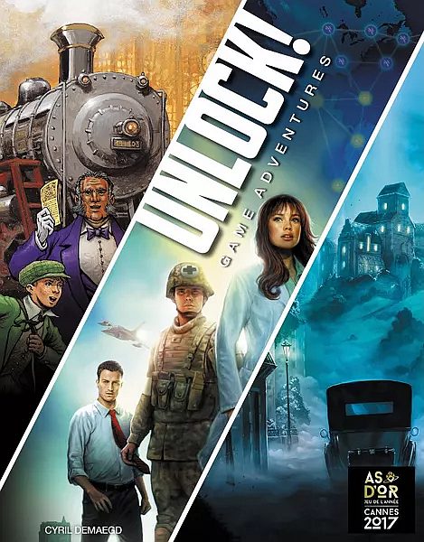 Unlock  10: Game Adventures Cooperative Puzzle Card Game
