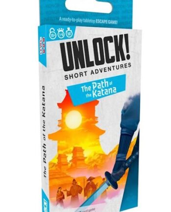 Unlock  Short Adventures 14: The Path Of The Katana  Engelsk  Cooperative Escape Room Puzzle Card Game